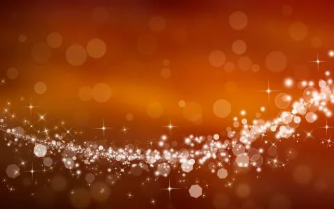 Starry festive background bokeh Stock Illustration