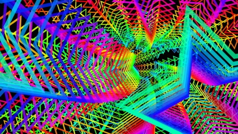 Starry Illusion 4K 03 Stock Footage 85809230