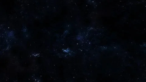 Starry Interstellar Night Sky Full Frame 8k Stars and Nebulae Background Plat Ilustración de archivo
