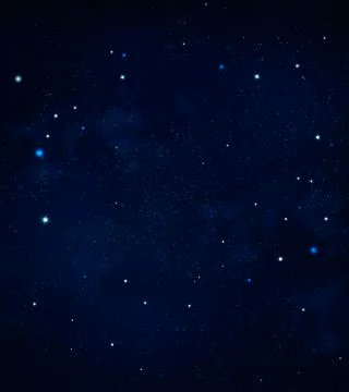 Starry night background Stock Illustration