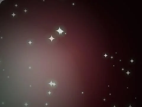 Starry Night Background Stock Illustration