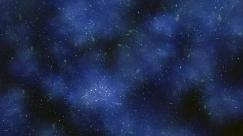 Starry night blue background with scattered white dots Stock-Footage 303538428