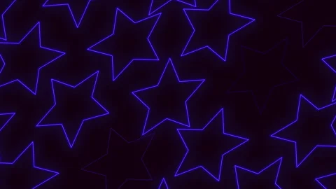Starry night a captivating blue star pattern Stockbeeldmateriaal 297618390