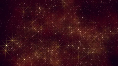 Starry night a celestial pattern adorns the background Stock Footage 255991582