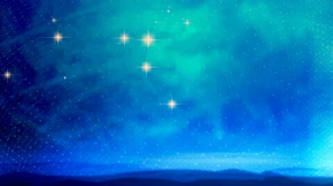 Starry Night Stock Footage 50778263