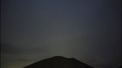 Starry Night Stock Footage 91880382