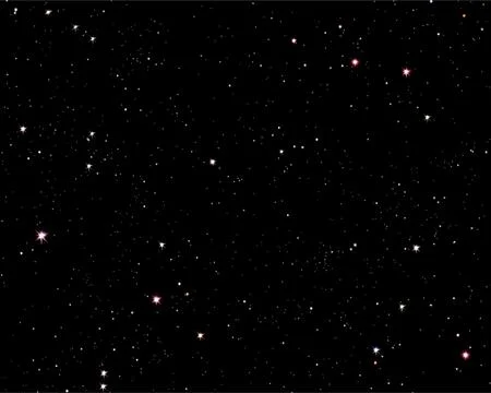 Starry night Stock Illustration