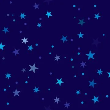 Starry Night pattern swatch Starry Night pattern swatch, seamless tile (di... Stock Photos