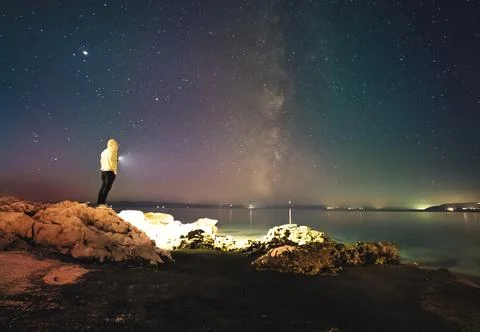 Starry Night Stock Photos