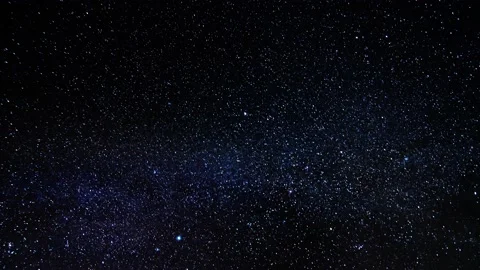 Starry night sky 4k Timelapse Video stock 147952079