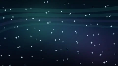 Starry night sky background with abstract elements in dark tones Stock Footage 337073426