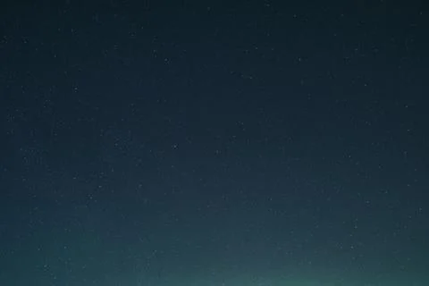 Starry Night Sky Background with Deep Blue Space and Stars Stock Photos