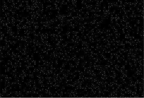 Starry night sky background galaxy. Vector star sky universe design Stock Illustration