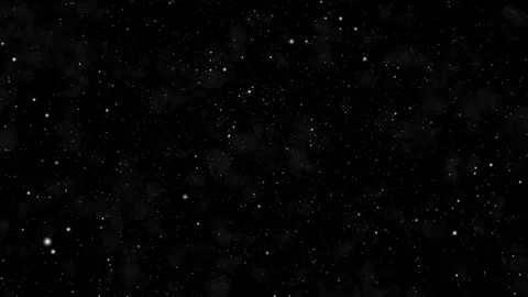 Starry Night Sky Background with Glowing Stars Blue Nebula Galaxy Vídeo Stock 341344865