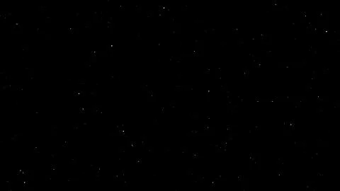 Starry Night Sky on black Illustrazione stock