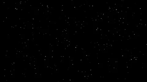 Starry Night Sky with Countless Bright Distant Stars Stock Footage 320448799