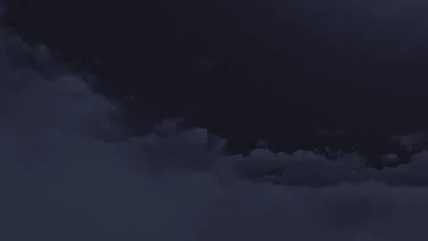 Starry Night in the Sky Stock Footage 86533940