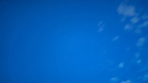 Starry night sky. Stock Footage 98427963