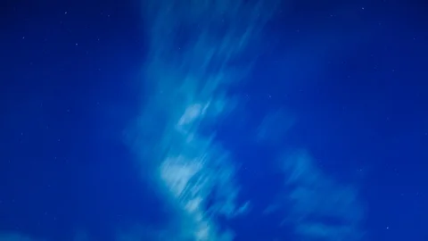 Starry night sky. Stock Footage 98500852