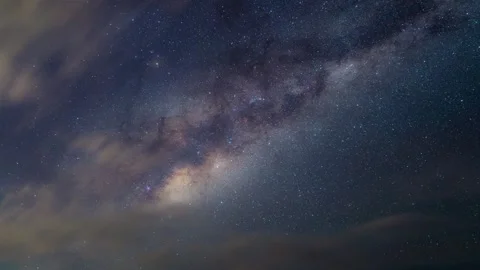 A Starry Night Sky Stock Footage 201318217