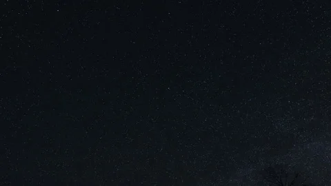 Starry night sky Stock Footage 307857016