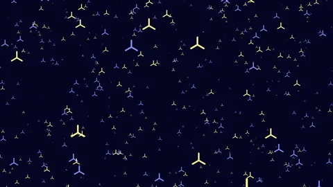 Starry night sky forms bird-shaped constellations Vídeos de archivo 275590632