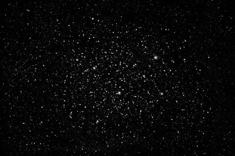 Starry night sky Stock Illustration