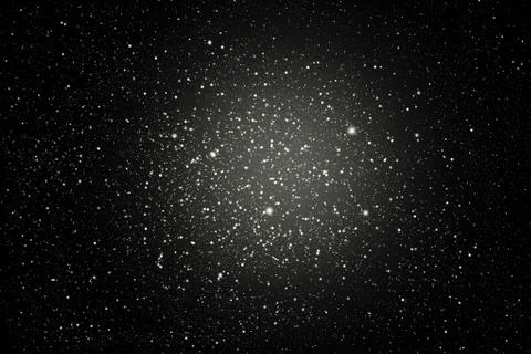 Starry night sky Stock Illustration