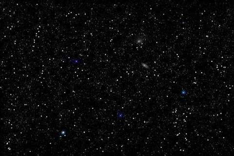 Starry night sky Stock Illustration