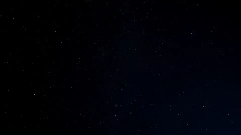 Starry night sky. A large number of stars and constellations in the sky. Stock Footage 302754046