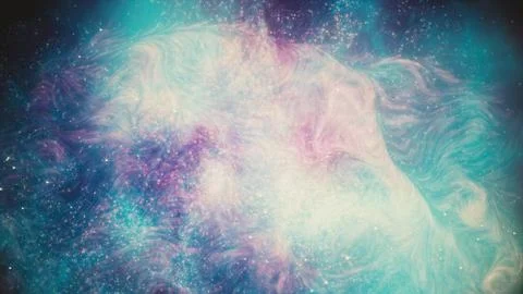 Starry Night Sky Outer Space Stock Illustration