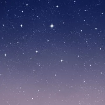 Starry night sky Stock Photos