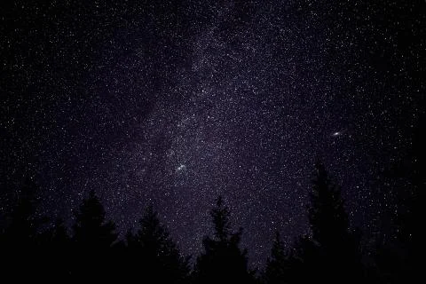 Starry Night Sky Stock Photos