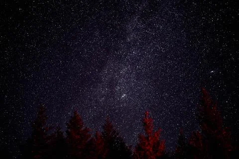 Starry Night Sky Stock Photos