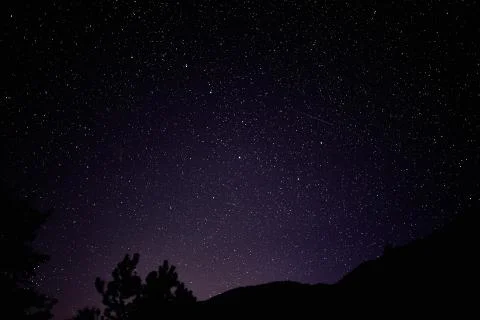 Starry Night Sky Stock Photos