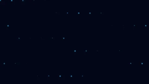 Starry night sky with scattered constellations over darkness Vídeos de archivo 335255847
