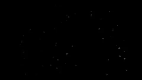Starry Night Sky Serene Landscape with Tens of Sparkling Celestial Bodies Stock Footage 341375295