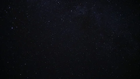 Starry night sky. Twinkling stars in the... | Stock Video | Pond5