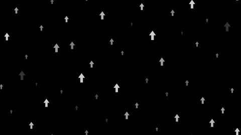 Starry Night Sky with White Dots on Black Background Stock Footage 339389392