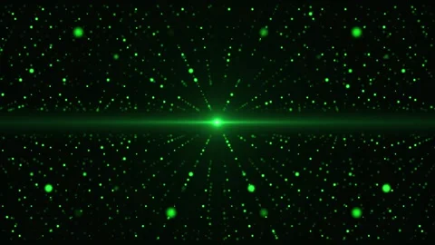 A starry or outer space with a bright green dot in the center Vídeos de archivo 310299678