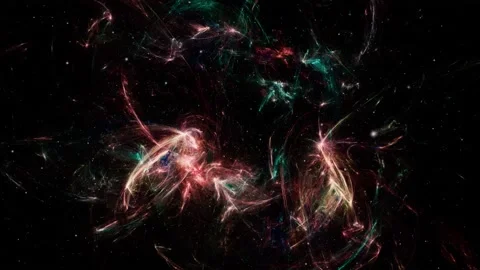 Starry outer space background texture . Colorful Starry Night Sky Vídeos de archivo 162960340