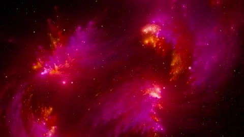 Starry outer space background texture . Colorful Starry Night Sky 動画素材 162961992