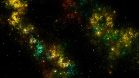 Starry outer space background texture . Colorful Starry Night Sky 動画素材 162962000