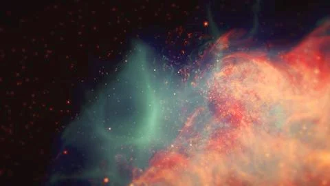 Starry outer space background texture. Stock Illustration