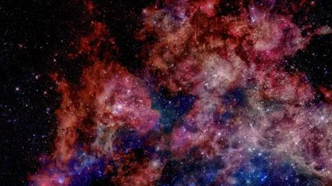 Starry outer space background texture. Science art. 스톡 사진