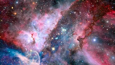 Starry outer space background texture. Elements of this image furnished by NASA Stock Photos