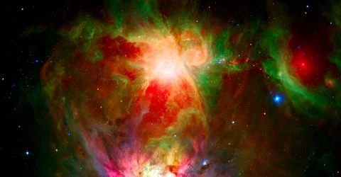 Starry outer space. Background texture. Elements of this image furnished by N Stock Photos