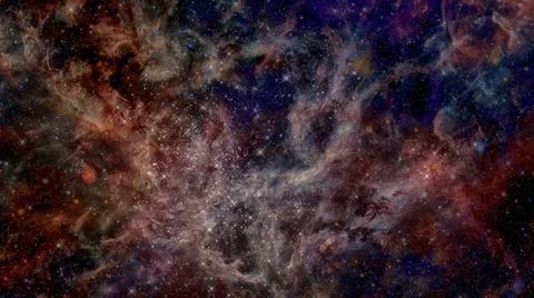 Starry outer space background texture. Science art. Starry outer space bac... 写真素材