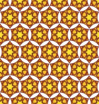 Starry pattern Illustrazione stock