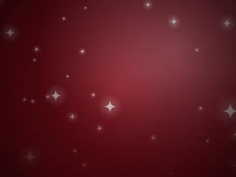 Starry Red Background Stock Illustration